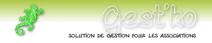 Gest'ko : Logiciel de gestion pour associations